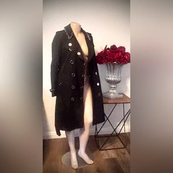 BURBERRY Ring Pierced Mid-length Kensington-fit Gabardine Trench
🫦HARD-2-FIND👄 - Picture 3 of 16